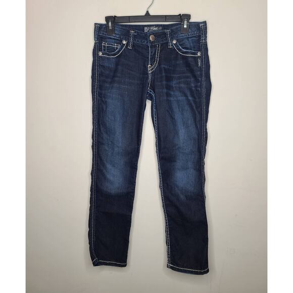Silver Frances denim capri jeans - 28 - Picture 1 of 8